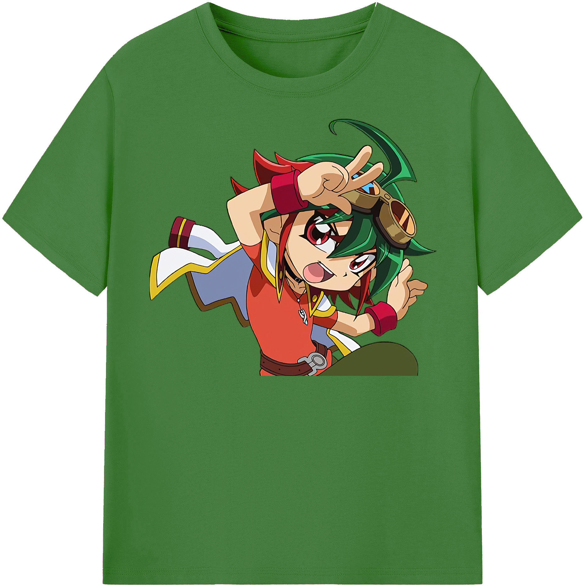 （画像用） 遊☆戯☆王 Yu-Gi-Oh! レディースカジュアルプリントTシャツ（綿100％）